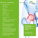 Einladungsflyer Patienten-Infoveranstaltung